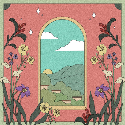 Comfort in a Blue Sky - Print