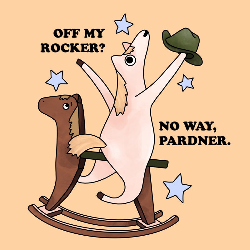 Off My Rocker - Print