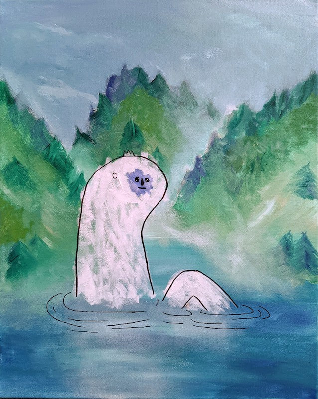 Yeti In The Summertime - Print