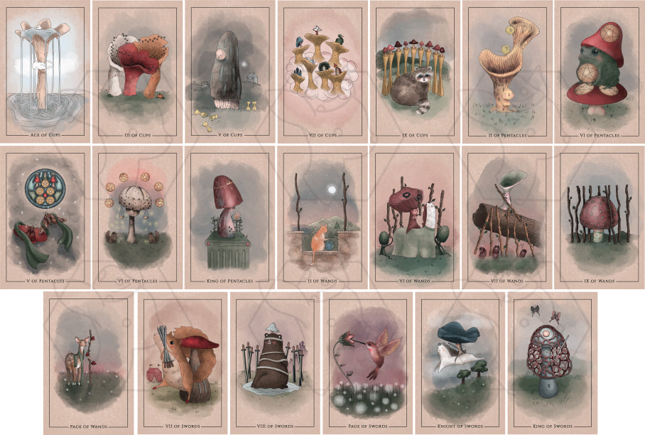 Enchanted Mushroom Tarot Deck