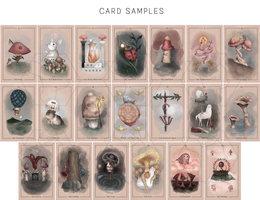 Enchanted Mushroom Tarot Deck