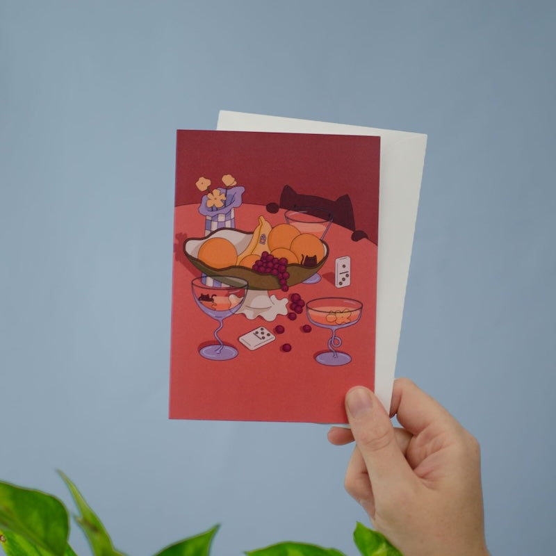 Cocktail Hour - greeting card