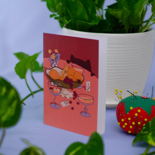 Cocktail Hour - greeting card