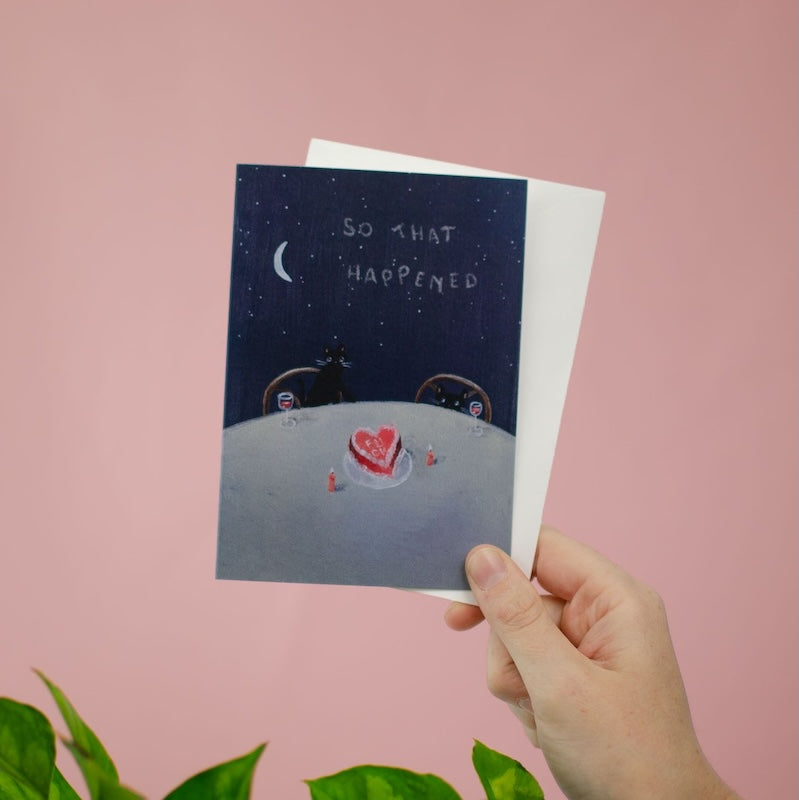 So That Happened - sympathy card