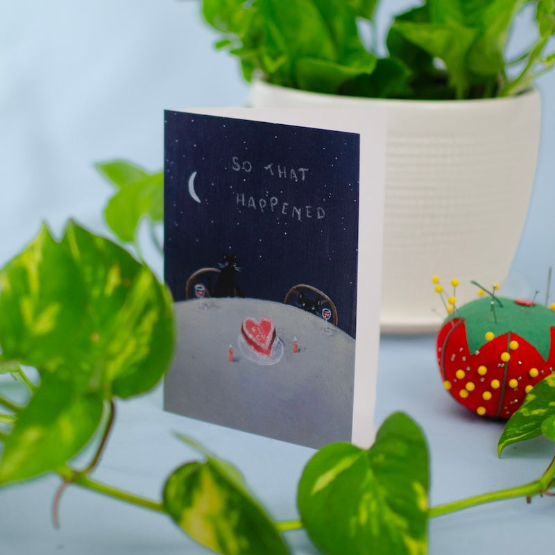 So That Happened - sympathy card