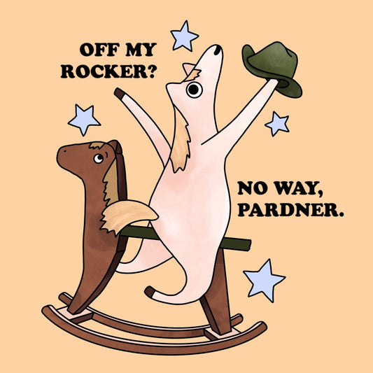 Off My Rocker - Print