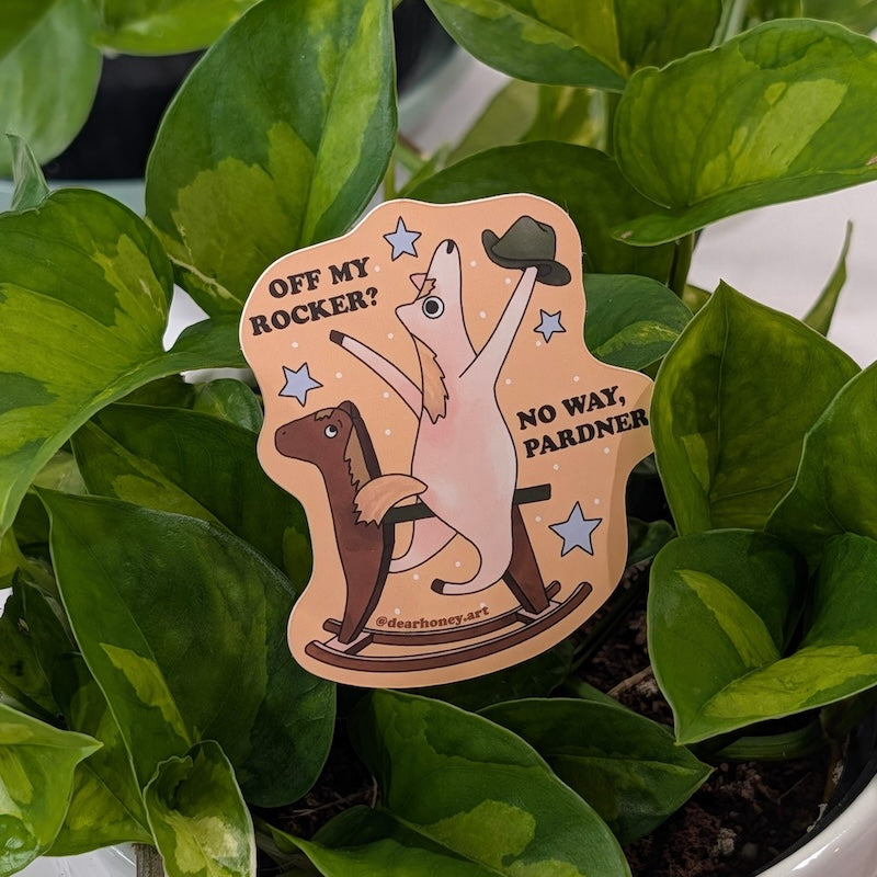 Off My Rocker - Sticker
