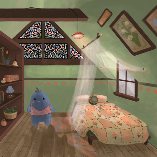 Wiggins, the Bedroom Home-A-Lot - Print