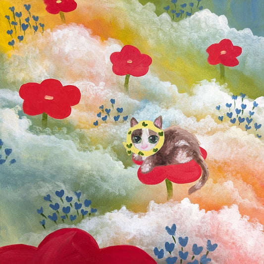 Zoe in the Clouds - Print