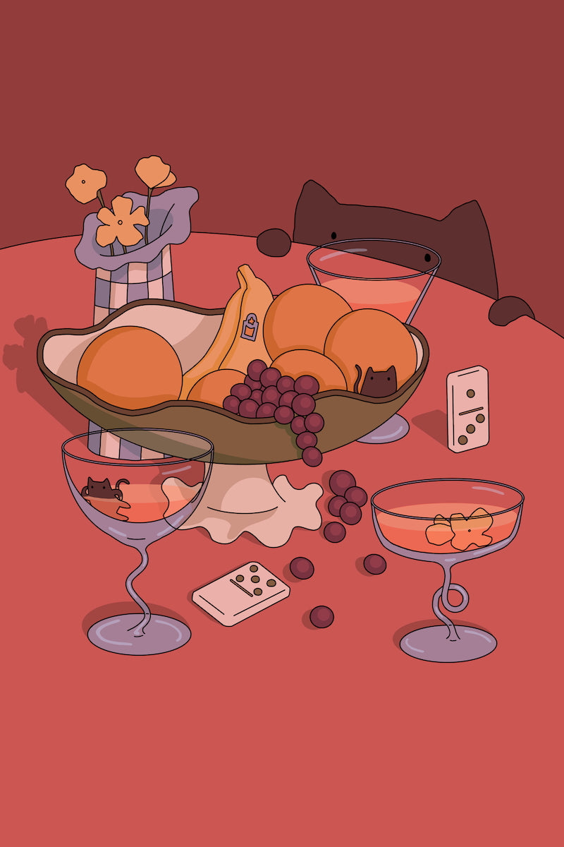 Cocktail Hour - greeting card