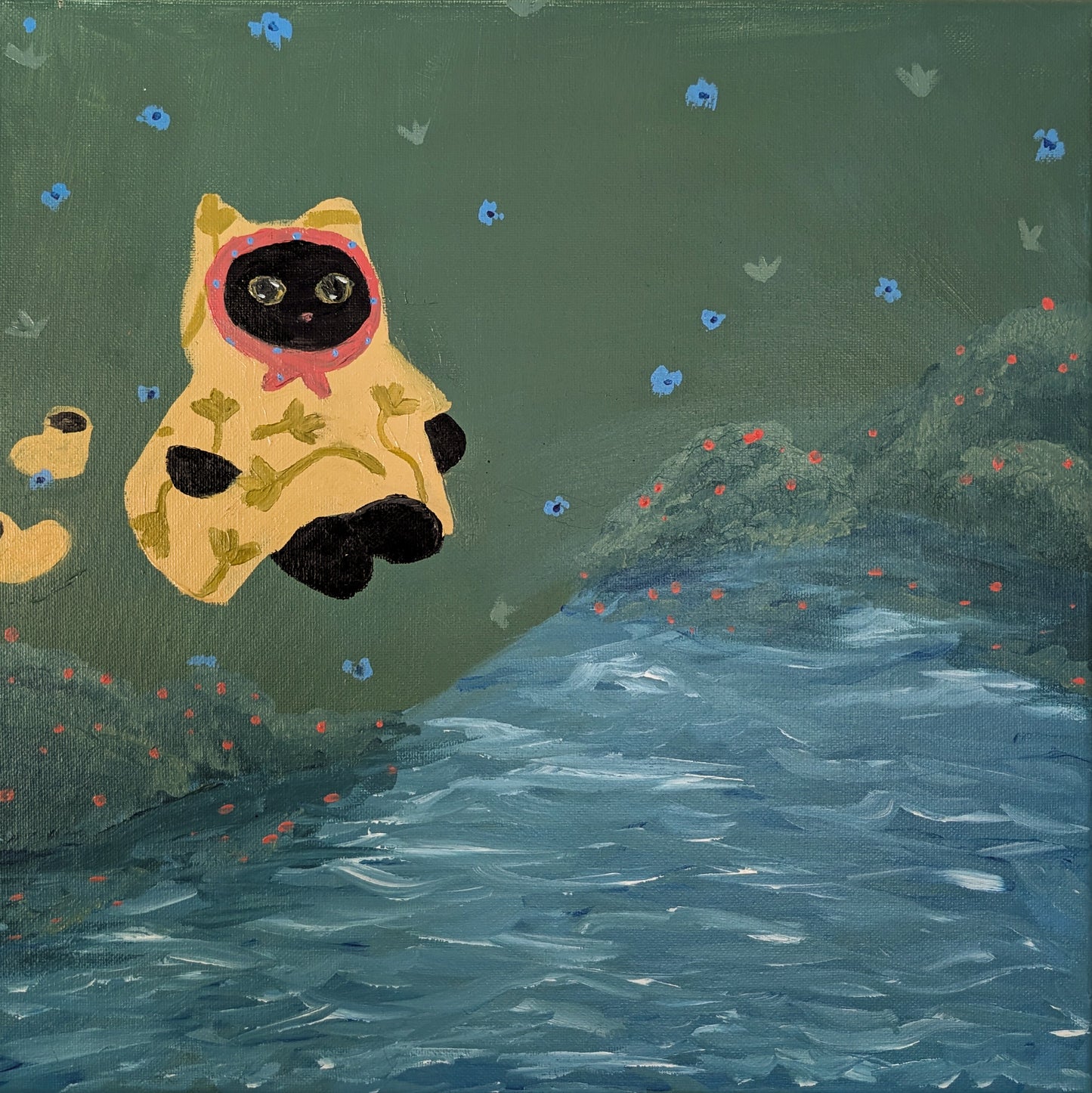 Jet By The Pond - Print