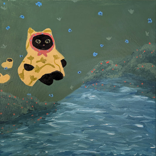 Jet By The Pond - Print