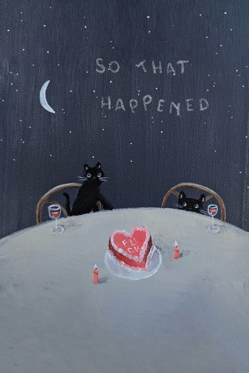 So That Happened - sympathy card