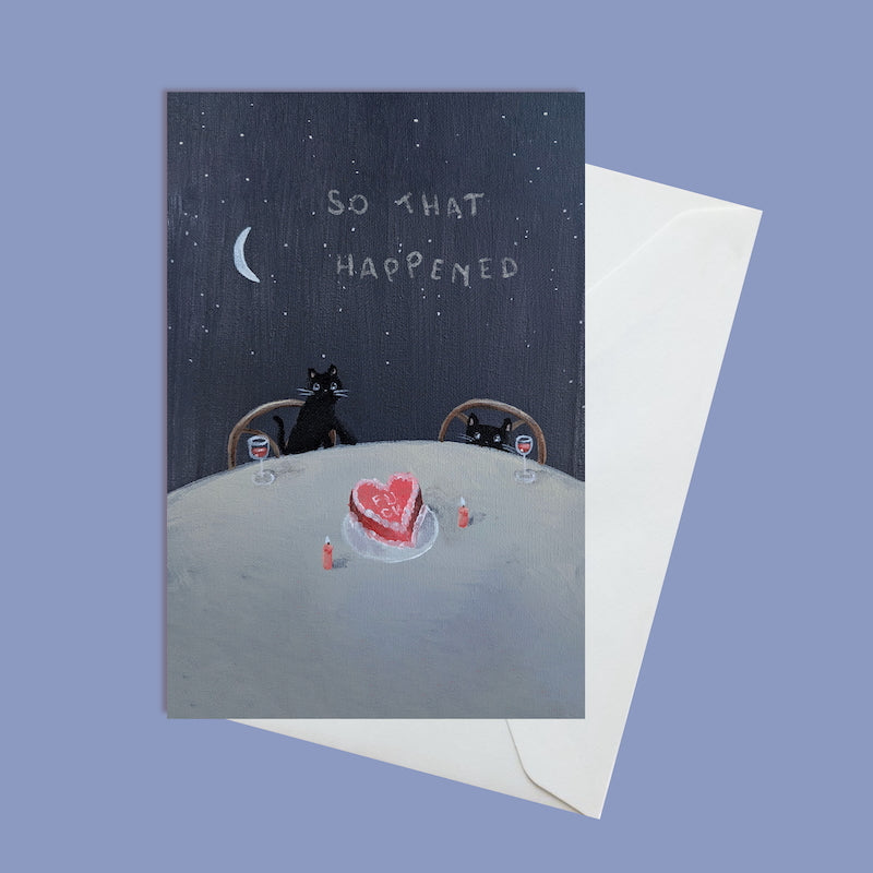 So That Happened - sympathy card